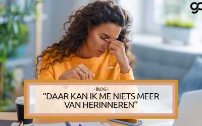 “Daar kan ik me niets meer van herinneren.”